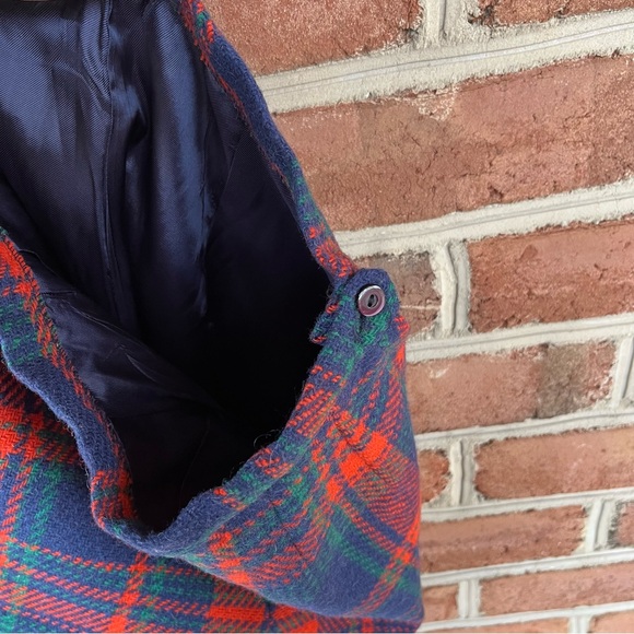 Handmade excellent quality plaid shorts for winter attire approximate size S-M - Picture 6 of 7